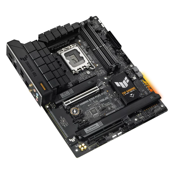 ASUS TUF GAMING B760-PLUS WIFI Motherboard, PCIe® 5.0, USB 3.2 Gen 2x2 Type-C® and a front-panel USB 3.2 Gen 2 Type-C® header, WiFi 6 - Image 4
