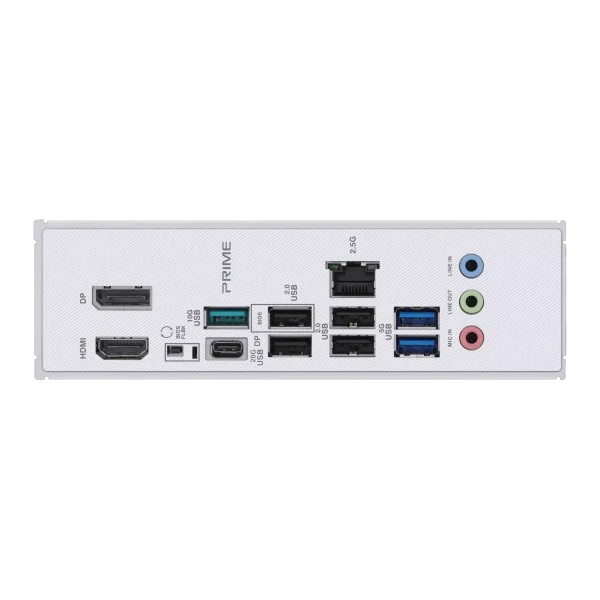 ASUS PRIME Z890-P Motherboard, USB 20Gbps Type-C, PCIe 5.0 slots, USB 10Gbps Type-C, Pre-mounted I/O shield, Aura Sync - Image 4