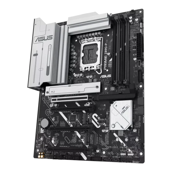 ASUS PRIME Z890-P Motherboard, USB 20Gbps Type-C, PCIe 5.0 slots, USB 10Gbps Type-C, Pre-mounted I/O shield, Aura Sync - Image 3