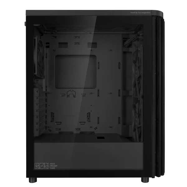 ProArt PA401 Wood Edition - Tempered Glass Panel, Build-in with two 160mm front fans and one 120mm rear fan, along with an integrated fan hub, Black - Image 5
