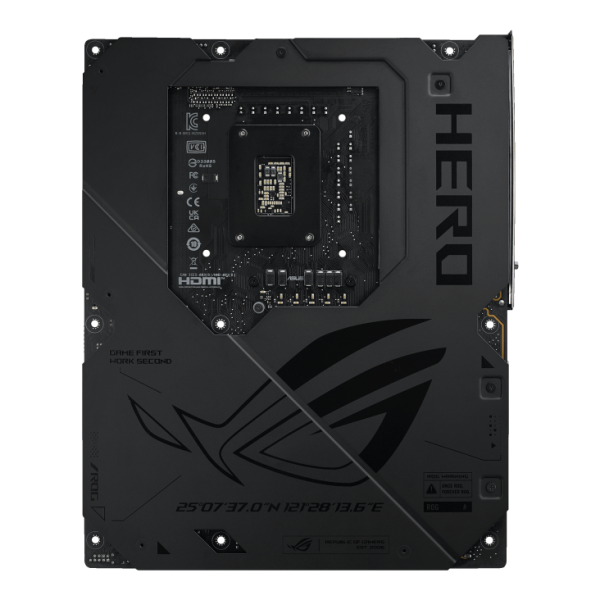 ASUS ROG MAXIMUS Z890 HERO Intel® Z890 LGA 1851 ATX Motherboard, Advanced AI PC-ready, 22+1+2+2 power stages, NPU Boost, DDR5 slots with NitroPath DRAM Technology, DIMM Flex, AEMP III, WiFi 7 with ASUS WiFi Q-Antenna - Image 4