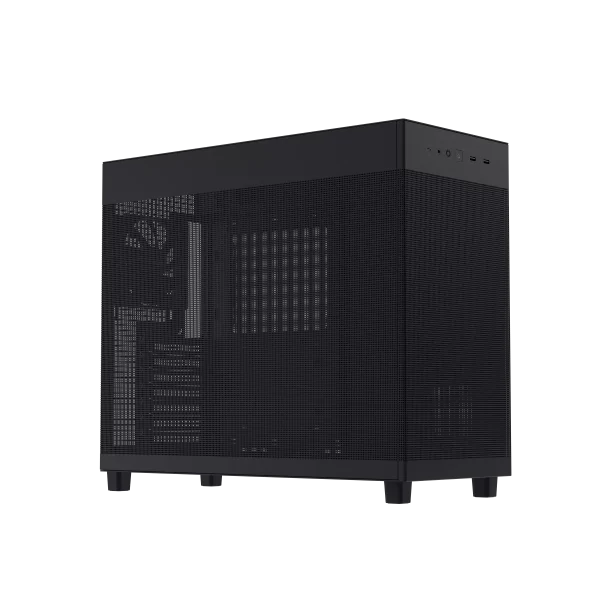 ASUS Prime AP303 - Mesh Panel ATX Case, support for graphics cards up to 360mm long, 360mm radiators up to 60mm thick, and ATX PSUs up to 180mm long, Black - Image 2