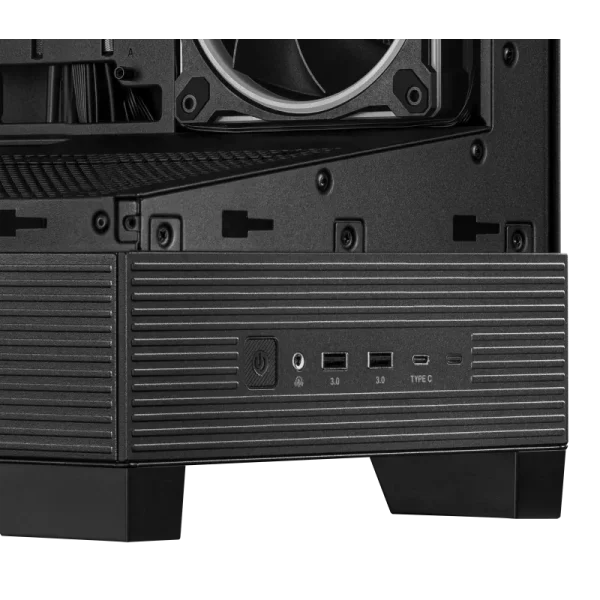 ASUS A31 PLUS ARGB Gaming PC Case, 360mm radiators and 380mm graphics cards Compatible, four pre-installed ARGB fans, Black - Image 6