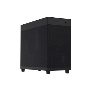 ASUS Prime AP303 - Mesh Panel ATX Case, support for graphics cards up to 360mm long, 360mm radiators up to 60mm thick, and ATX PSUs up to 180mm long, Black
