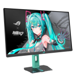 ASUS ROG Strix XG27ACMEG-G Hatsune Miku Edition Monitor – 27-inch 2560x1440, 260Hz OC (Above 144Hz), 0.3ms (min.), Fast IPS, Extreme Low Motion Blur Sync, USB Type-C, G-Sync compatible, DisplayWidget Center, tripod socket, HDR, Aura Sync, Black - Image 2