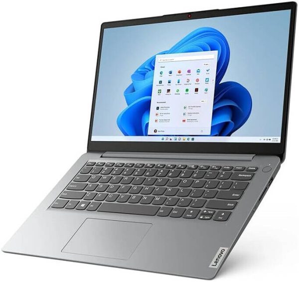 Lenovo IdeaPad 1-14IJL7 Laptop, intel® Celeron® N4500 Processor, 4GB Ram, 128GB Storage, Win 11, English Keyboard, Cloud Gray - Image 3