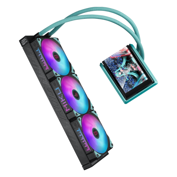 ASUS ROG RYUO IV 360 ARGB Hatsune Miku Edition, Pre-Installed High-Performance Fans,  6.67-inch 2K AMOLED curved screen - Image 3