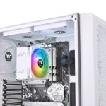 Thermaltake UX200 SE ARGB Lighting CPU Cooler, High Airflow Fan Blades, U-Shape Copper Heat Pipes, Built-in ARGB LEDs, White - Image 5