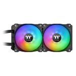 Thermaltake Floe Ultra 240 RGB All-In-One Liquid Cooler, customizable LCD display, Black - Image 3