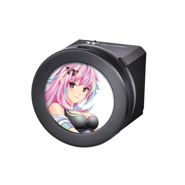 Thermaltake Floe Ultra 240 RGB All-In-One Liquid Cooler, customizable LCD display, Black - Image 5