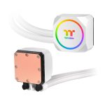Thermaltake TH420 ARGB Sync all-in-one 420mm Liquid Cooler Snow Edition, maximum speed of 1800 RPM, White - Image 3