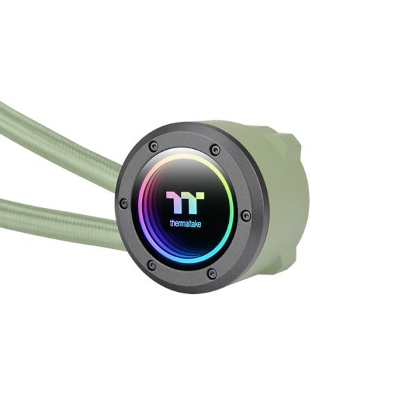 Thermaltake TH280 V2 ARGB Sync All-In-One Liquid Cooler - Matcha Green Edition - Image 5