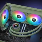 Thermaltake TH280 V2 ARGB Sync All-In-One Liquid Cooler - Matcha Green Edition - Image 3