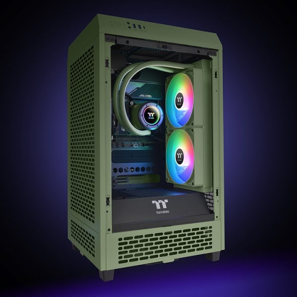 Thermaltake TH280 V2 ARGB Sync All-In-One Liquid Cooler - Matcha Green Edition - Image 2