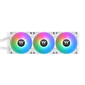 Thermaltake TH360 V2 Ultra ARGB Sync All-In-One CPU Liquid Cooler, Snow Edition