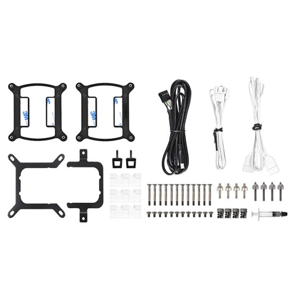 Thermaltake TH360 V2 Ultra ARGB Sync All-In-One CPU Liquid Cooler, Snow Edition - Image 5