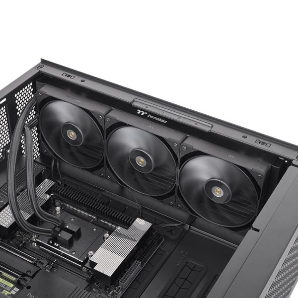 Thermaltake AW420 All-In-One Liquid Cooling System, TOUHGFAN Pro 140*3, Black - Image 3