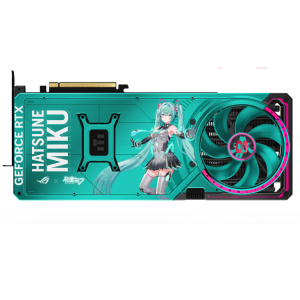 ASUS ROG Astral GeForce RTX™ 5080 16GB GDDR7 OC HATSUNE MIKU EDITION Graphics Card - Image 4