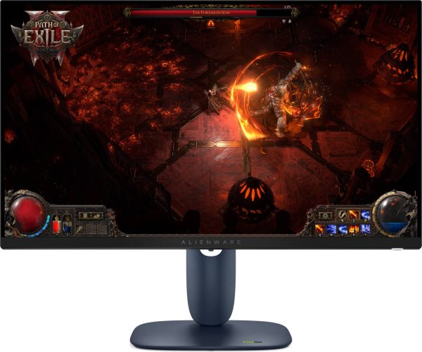 Dell Alienware 27" QHD Gaming Monitor, Fast IPS Panel, 180Hz Refresh Rate, NVIDIA G-SYNC, AMD FreeSync - AW2725DM - Image 2