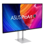 ASUS ProArt Display OLED PA32UCDM Professional Monitor – 32-inch (31.5 inch viewable), 4K UHD (3840 x 2160), QD-OLED, Ultra-slim, 240Hz, 0.1ms, Auto Calibration, HDR-10, HLG, Dolby Vision, 99% DCI-P3, ΔE < 1, Thunderbolt™ 4 PD 96W, Calman Ready, ColourSpace Integration, Ergonomic Stand, Green Sustainability, Silver - Image 2