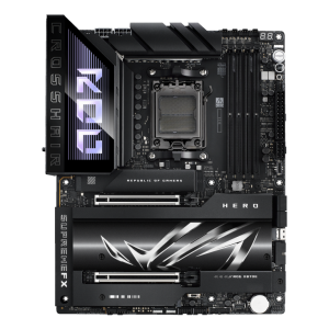 ASUS ROG CROSSHAIR X870E HERO Motherboard, PCIe Gen5, DDR5  Max. 256GB, WIFI 7