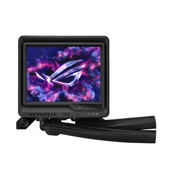 ASUS ROG RYUJIN III 360 ARGB Extreme Liquid Cooler, ROG ARGB Fans, Full-Color 3.5” LCD, Black - Image 3