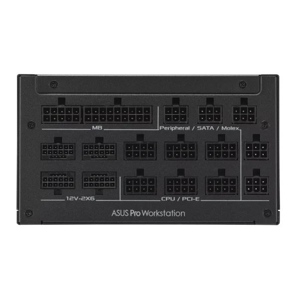 ASUS Pro WS 3000W Platinum Fully Modular Power Supply, PCIe® 5.1 ready, 80 PLUS Platinum certified, Black - Image 3