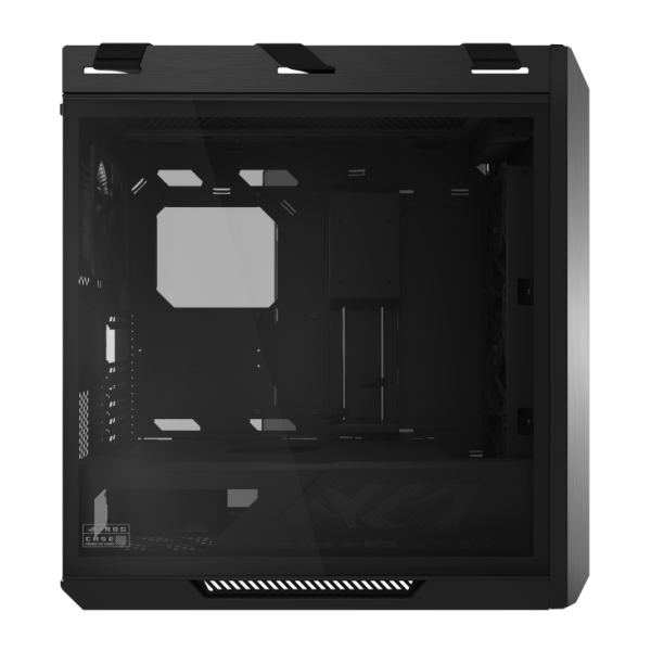 ASUS ROG Strix Helios II EATX mid-tower gaming case with dual tempered glass side panels, GPU support for up to 450mm in length, aluminum frame and front panel, GPU braces and 420mm radiator support - Image 7