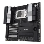 ASUS Pro WS WRX90E-SAGE SE AMD sTR5 EEB workstation motherboard, 7 PCIe 5.0 x16 slots, multi-GPU support, robust 32+3+3+3 power-stage design, CPU and memory overclocking ready, 4 PCIe 5.0 M.2 slots, dual 10 Gb LAN, PCIe Q-Release Slim - Image 3