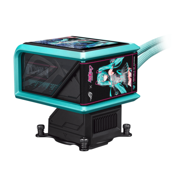 ASUS ROG RYUO IV 360 ARGB Hatsune Miku Edition, Pre-Installed High-Performance Fans,  6.67-inch 2K AMOLED curved screen - Image 5