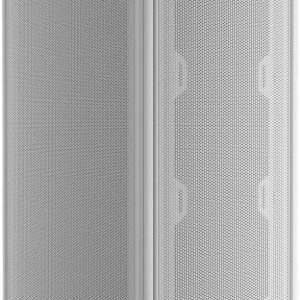 Corsair 2000D AIRFLOW Mini-ITX PC Case, Up to 360mm Radiator & 8 Fans Support - White