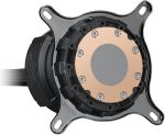 ASUS ROG STRIX LC III LCD 360mm ARGB CPU Liquid Cooler, 360mm Radiator, 2.1” IPS LCD with 360° rotatable graphics  - Black - Image 5