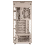 ASUS ProArt PA401 Wood Edition Beige - Tempered Glass Panel, Build-in two 160mm front fans and one 120mm rear fan, along with an integrated fan hub, - Image 6
