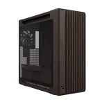ASUS ProArt PA602 Wood Edition Retro Brown - Tempered Glass Panel, pre-installed 140 mm rear fan and two 200 mm front fans, support for a 420 mm radiator, Brown