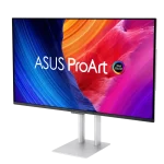 ASUS ProArt Display OLED PA32UCDM Professional Monitor – 32-inch (31.5 inch viewable), 4K UHD (3840 x 2160), QD-OLED, Ultra-slim, 240Hz, 0.1ms, Auto Calibration, HDR-10, HLG, Dolby Vision, 99% DCI-P3, ΔE < 1, Thunderbolt™ 4 PD 96W, Calman Ready, ColourSpace Integration, Ergonomic Stand, Green Sustainability, Silver - Image 3