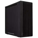 ASUS ProArt PA602 Wood Edition - Metal Panel, pre-installed 140 mm rear fan and two 200 mm front fans, support for a 420 mm radiator, Black