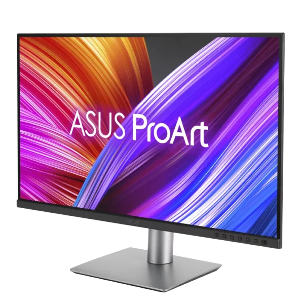 ASUS ProArt Display PA279CRV Professional Monitor – 27-inch, IPS, 4K UHD (3840 x 2160), 99% DCI-P3, 99% Adobe RGB, Color Accuracy ΔE < 2, Calman Verified, USB-C PD 96W, VESA DisplayHDR 400, VESA MediaSync, Silver - Image 2