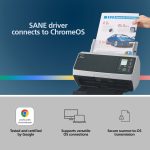 Ricoh FI-8170 High Speed Desktop Document Scanner, Double-sided scanning of up to 70 pages per minute, White - Image 6