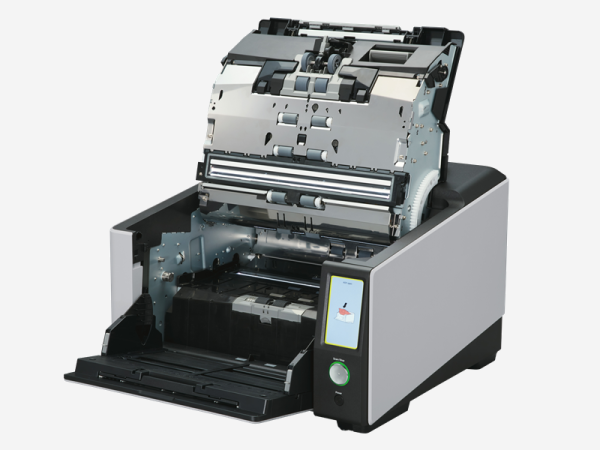 Ricoh Fi-8950 High Volume, High Speed Production Scanner, double-sided scanning speeds of up to 150 pages per minute, 750-sheet ADF, White - Image 3