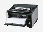 Ricoh Fi-8950 High Volume, High Speed Production Scanner, double-sided scanning speeds of up to 150 pages per minute, 750-sheet ADF, White