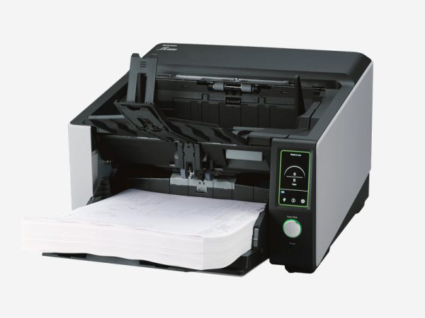 Ricoh Fi-8950 High Volume, High Speed Production Scanner, double-sided scanning speeds of up to 150 pages per minute, 750-sheet ADF, White - Image 4