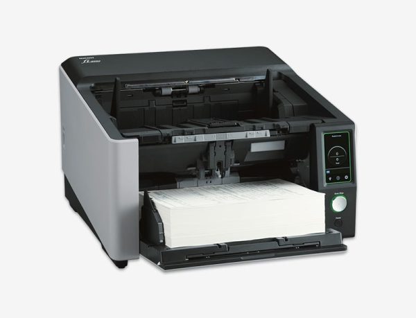 Ricoh Fi-8950 High Volume, High Speed Production Scanner, double-sided scanning speeds of up to 150 pages per minute, 750-sheet ADF, White - Image 2