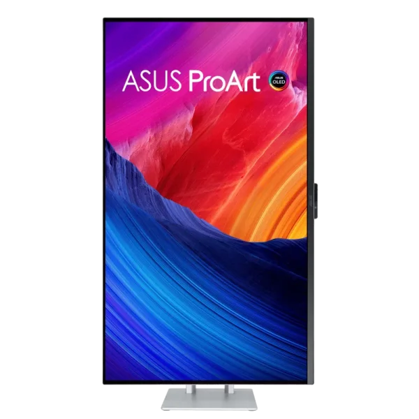 ASUS ProArt Display OLED PA32UCDM Professional Monitor – 32-inch (31.5 inch viewable), 4K UHD (3840 x 2160), QD-OLED, Ultra-slim, 240Hz, 0.1ms, Auto Calibration, HDR-10, HLG, Dolby Vision, 99% DCI-P3, ΔE < 1, Thunderbolt™ 4 PD 96W, Calman Ready, ColourSpace Integration, Ergonomic Stand, Green Sustainability, Silver - Image 4