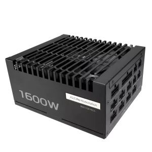 ASUS Pro WS 1600W Fully Modular Platinum Power Supply, PCIe® 5.1 ready, 80 PLUS Platinum certified, Black