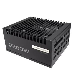 ASUS ASUS Pro WS 2200W Platinum Fully Modular Power Supply, PCIe® 5.1 ready, ATX 3.1 compatible, Black