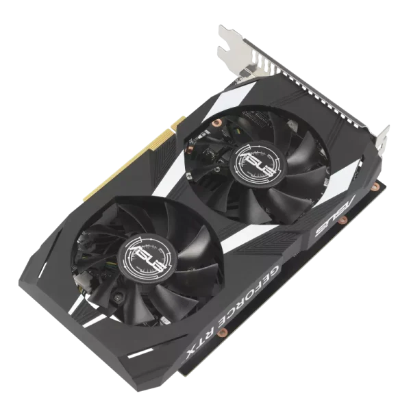 ASUS Dual GeForce RTX™ 3050 OC Edition 6GB GDDR6 Graphics Cards, NVIDIA Ampere SM 2X Throughput and Efficiency, OC Edition 1537 MHz Boost Clock, 2-slot Design for max compatibility, Black - Image 3