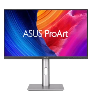 ASUS ProArt Display 5K PA27JCV Professional Monitor – 27-inch, IPS, 5K (5120 x 2880), 99% DCI-P3, LuxPixel™ AGLR, Light Sync, Color Accuracy ΔE < 2, Calman Verified, USB-C PD 96W, VESA DisplayHDR 500 and VESA MediaSync, Auto KVM, Black