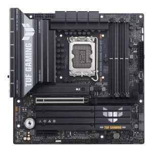 ASUS TUF GAMING B860M-PLUS WIFI Motherboard, PCIe 5.0 Slot, WIFI 7, 2.5Gb Ethernet, Aura Sync, Black