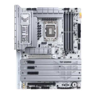 ASUS TUF GAMING Z890-PRO WIFI Motherboard, PCIe Gen5 Slot, WIFI 7, Aura Sync, White