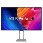 ASUS ProArt Display OLED PA32UCDM Professional Monitor – 32-inch (31.5 inch viewable), 4K UHD (3840 x 2160), QD-OLED, Ultra-slim, 240Hz, 0.1ms, Auto Calibration, HDR-10, HLG, Dolby Vision, 99% DCI-P3, ΔE < 1, Thunderbolt™ 4 PD 96W, Calman Ready, ColourSpace Integration, Ergonomic Stand, Green Sustainability, Silver